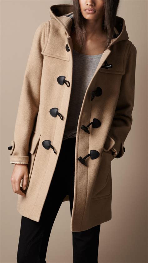 duffle-coats burberry|duffle coat burberry femme.